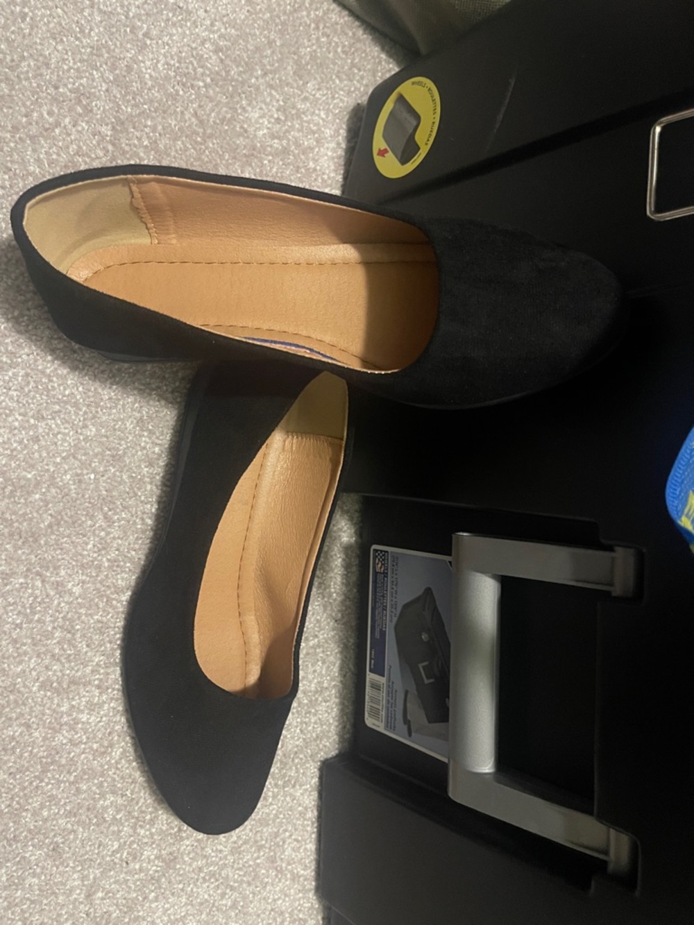 Classic Black Women's wedges- Comfortable Everyday Slip-Ons